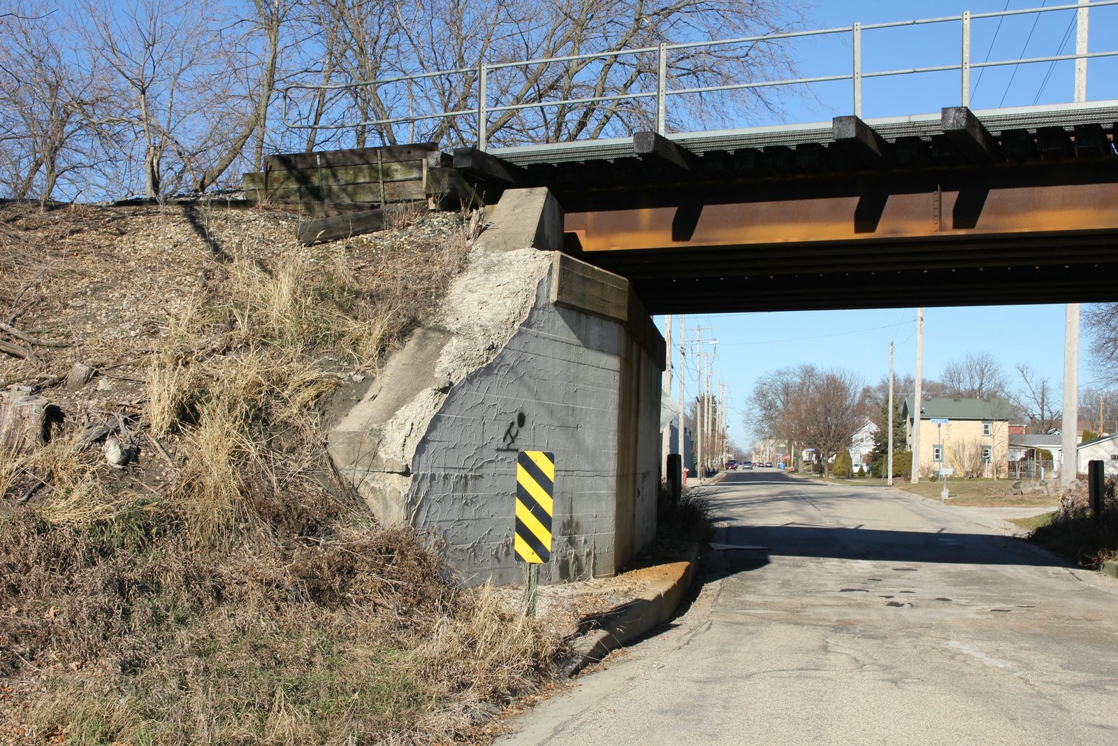 West abutment